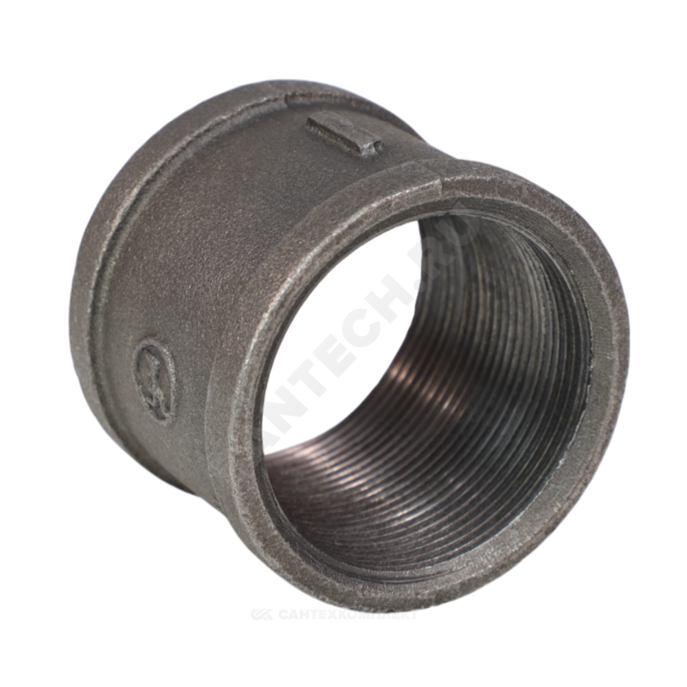 Муфта прямая чугун Ду 20 (3/4") ВР Fittex PLUS