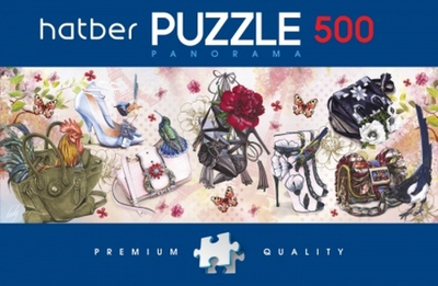 Пазл Hatber "Женские штучки" , 500 деталей , 500П32_20412, картонная основа, от 12 лет