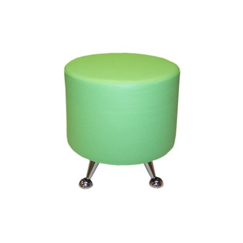 Пуф Геометрия на хромированных ножках Круг