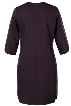 Платье-туника 1816АП, Шоколадный #481Шок211816АП