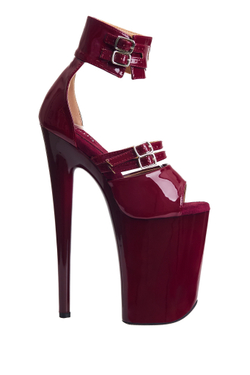 DIANA. Босоножки четверки. Лак - SHDS-017-4-lak-cher-sale39_024