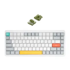 NuPhy Air75 V2 Moss Switch Iconic White