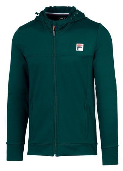 Мужская теннисная кофта Fila Jacket Noah - deep teal
