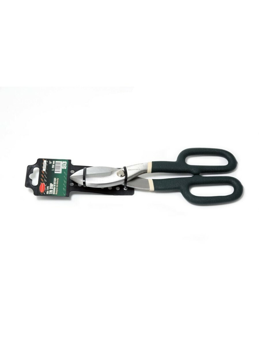 Ножницы по металлу 10''-250мм, на пластиковом держателе RockForce##Rock FORCE RF-5055P1