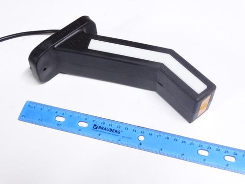 Фонарь габаритов с неоновым светом 12-24V (сигналом поворота) прав. (Н.Новгород)