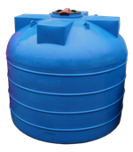 Ёмкость пластиковая пищевая STERH VERT 5000T 5000 л. вертикальная транспортная (200x200x180см;желтый) - арт.555087