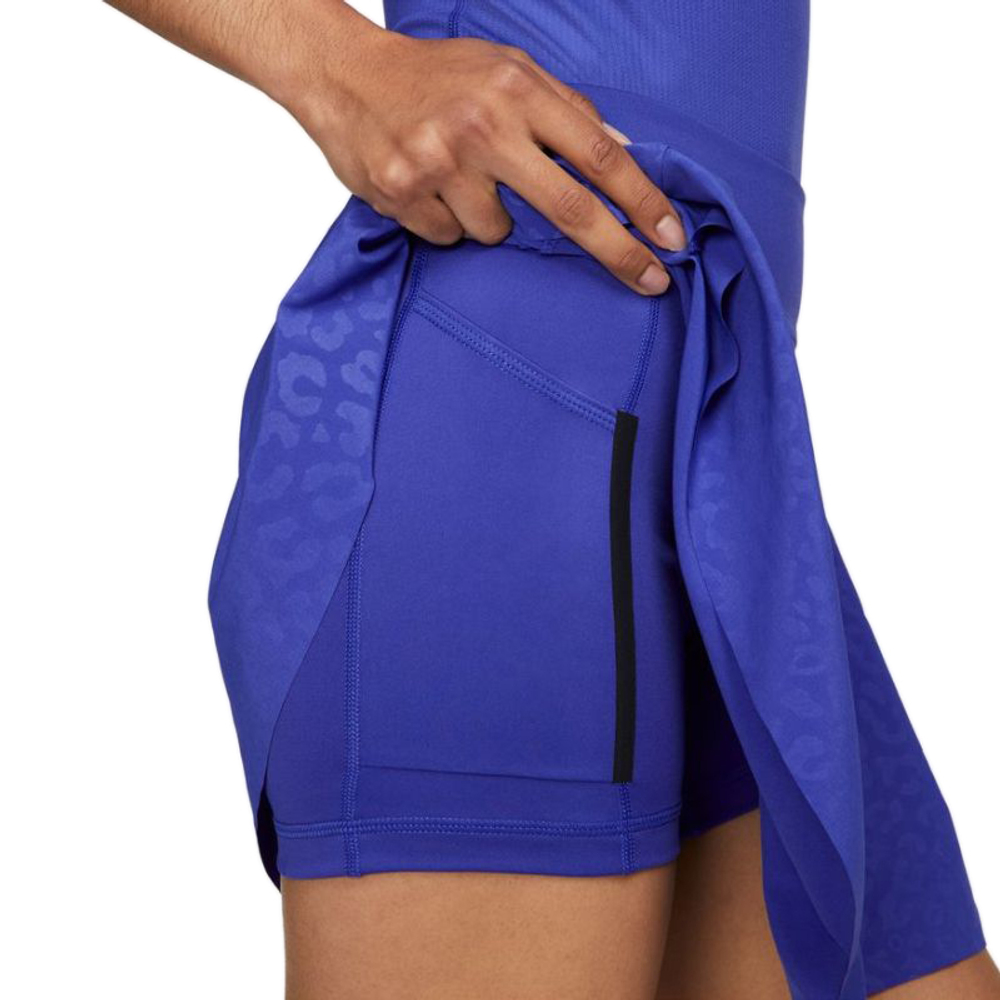 Теннисная юбка Nike Dri-Fit Club Tennis Skirt - lapis/black