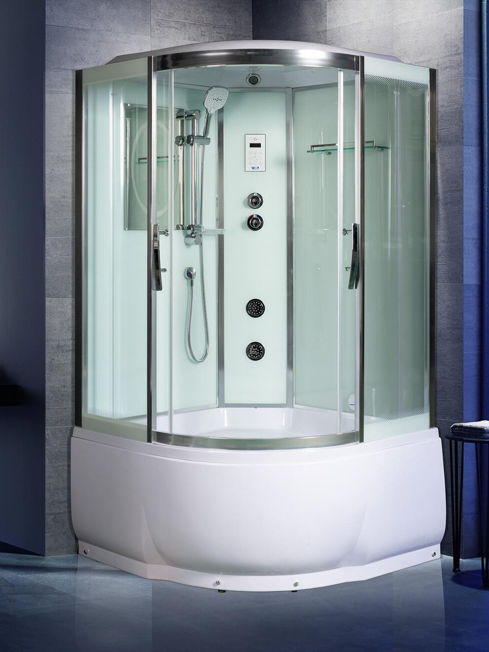 Душевая кабина WeltWasser  WW500 EMMER 12055 1200х1200х2170 мм 10000003289