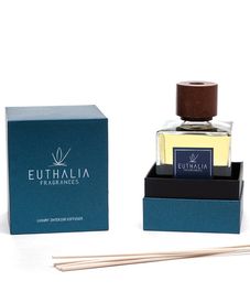 Ambre Noir, ароматический диффузор с палочками, Euthalia Fragrances