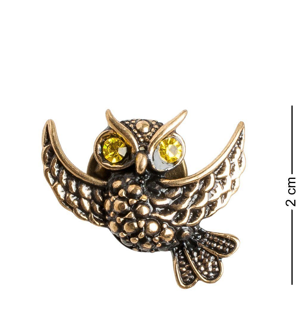 AM- 947 Брошь «Совушка» (латунь)