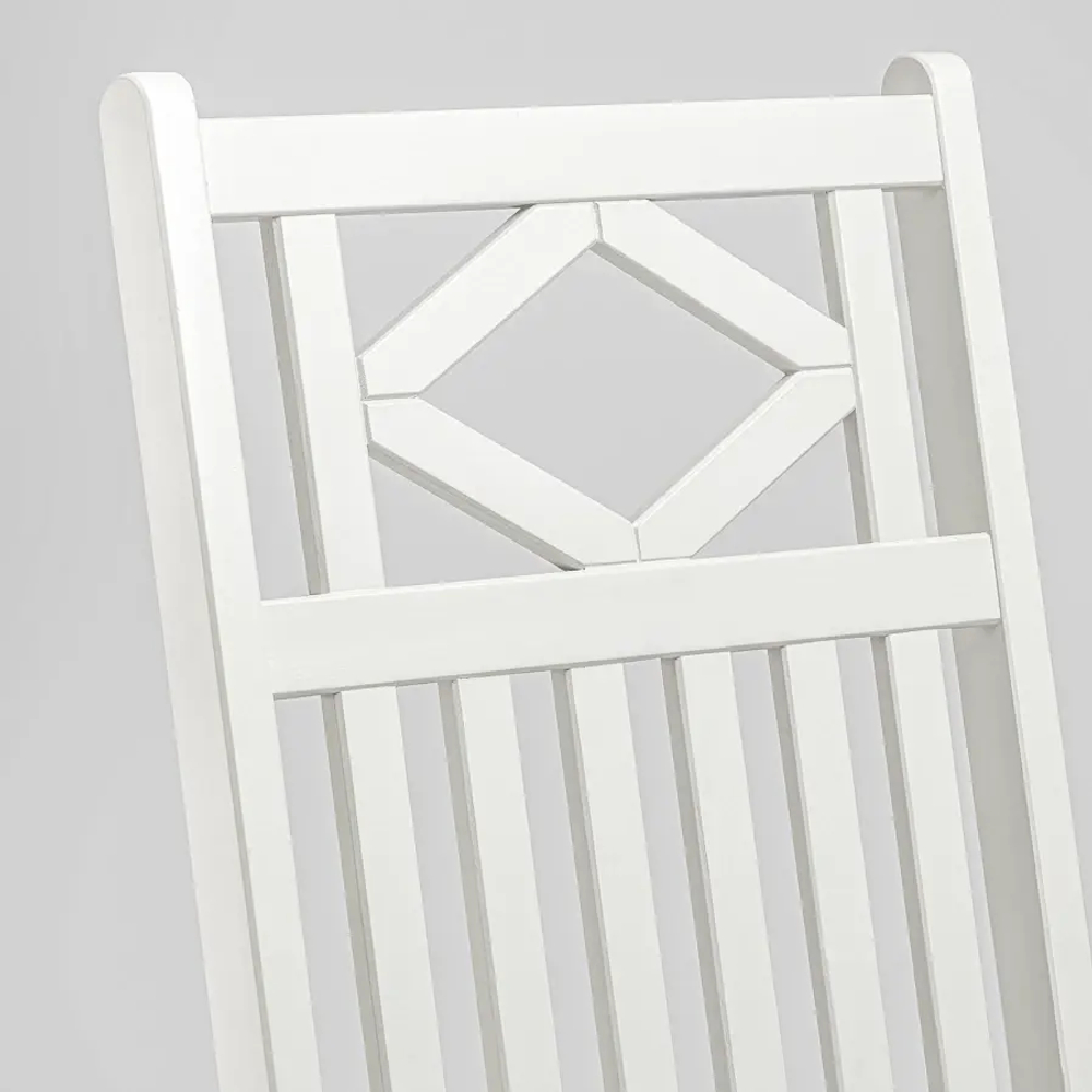 Садовое кресло - BONDHOLMEN IKEA/  БОНДХОЛЬМЕН ИКЕА,  107х58 см, белый