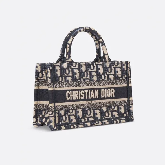 Сумка Dior Book Tote, темно-синий