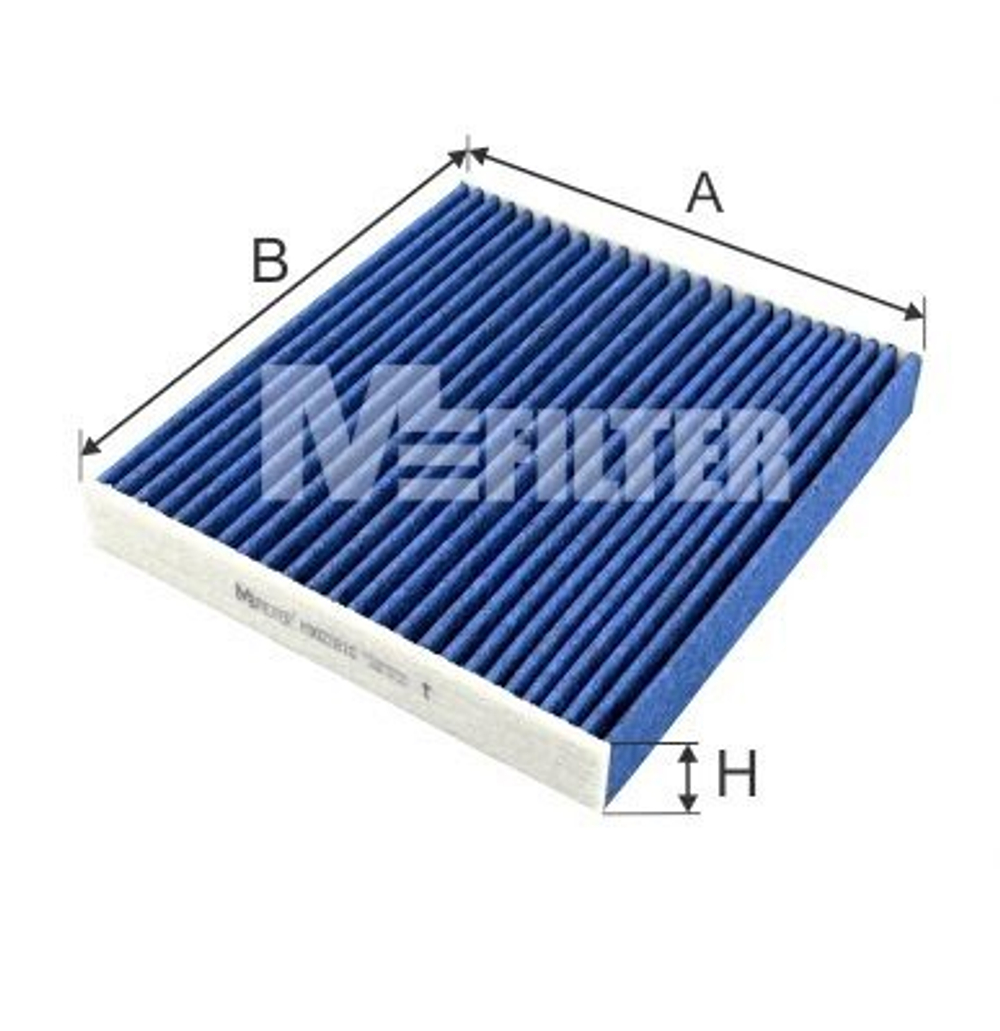 MFILTER - K9021BIO-MFI - Filter, cabin air