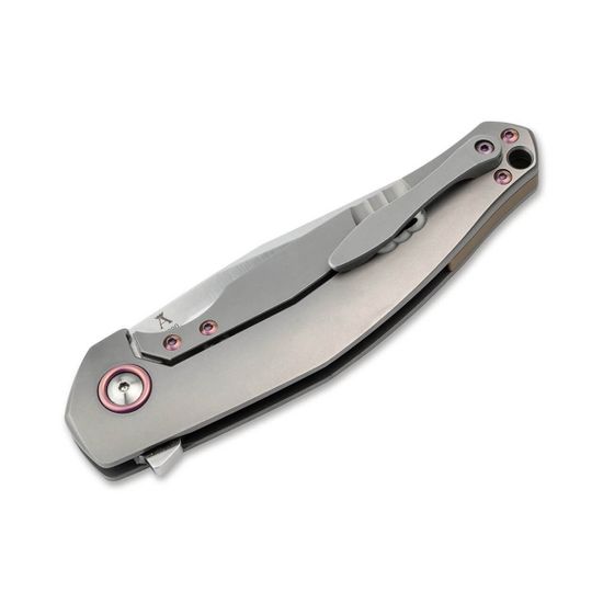 Складной нож Boker 01BO2022 Collection 2022 c клинком из стали Böhler M390 Microclean®, рукоять титан / карбон