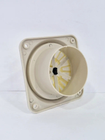 Дефлектор 75 мм (белый) для автономного отопителя вращающийся