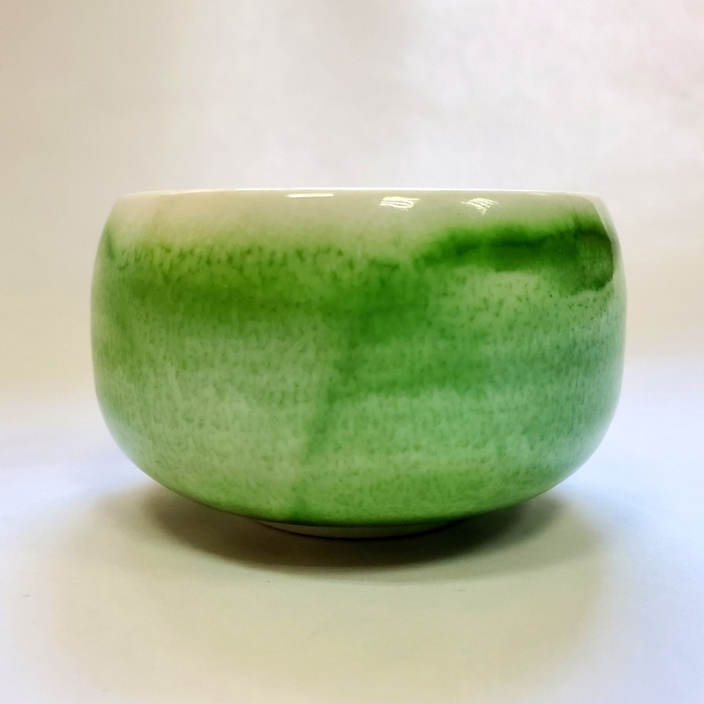 310002.2 Пиала "Зеленый песок", 100мл, d=8см, h=4,5см, керамика