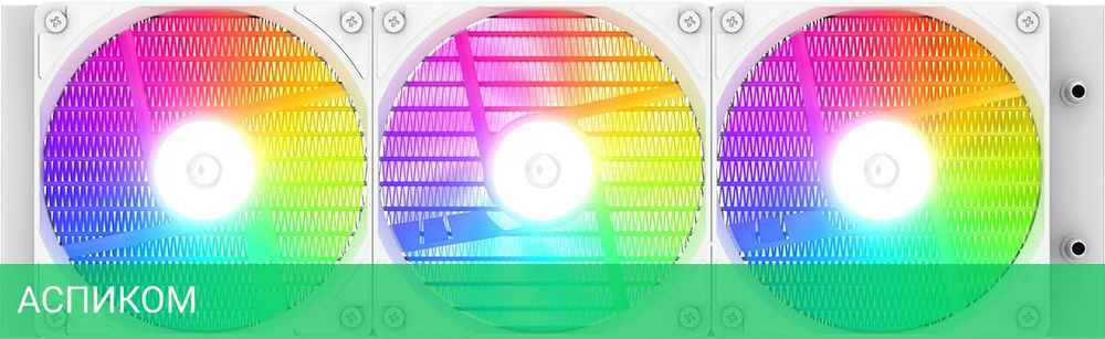 Система жидкостного охлаждения для процессора ID-Cooling SL360 XE White