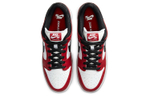 Nike Dunk SB Pro "chicago" Chicago non-slip low-top sneakers for men and women with the same black, white and red