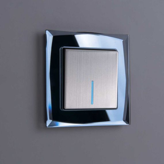 Рамка на 1 пост Werkel Diamant черный W0011208 4690389158797