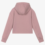 Свитшот с капюшоном GUESS Лиловый/Термопринт: розовый треугольник-логотип Девочка