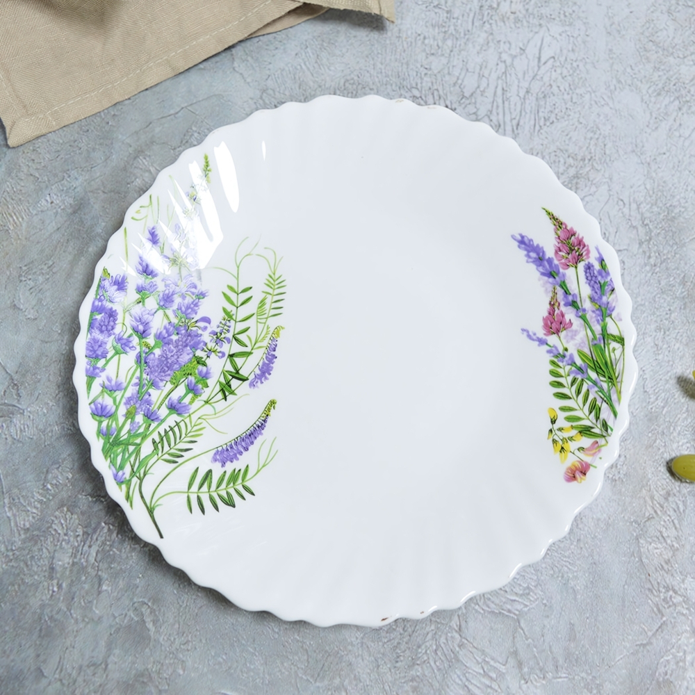 Тарелка десертная 19см Лаванда