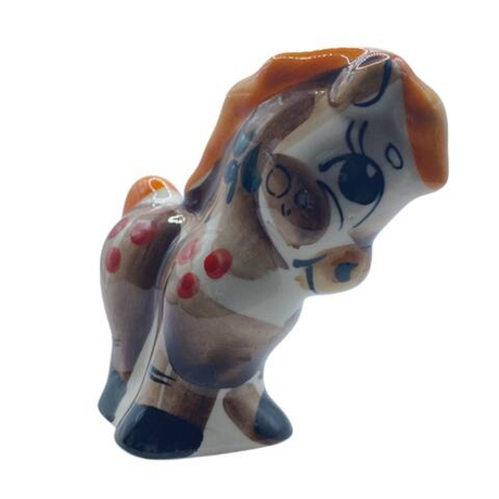 Фигурка Пони цветная гжель