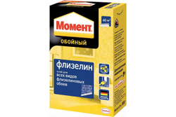 Клей обойный для флизелиновых обоев Момент Флизелин 500 г