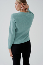 Мятный джемпер Тамбовчанка