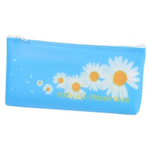 Пенал-косметичка Basir без наполнения, 19*9*5 см, серия "Ромашки", силиконовый, ассорти