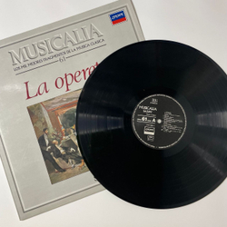 Винтажная виниловая пластинка LP Сборник Оперетт Musicalia 61. La Opereta (Испания 1987)