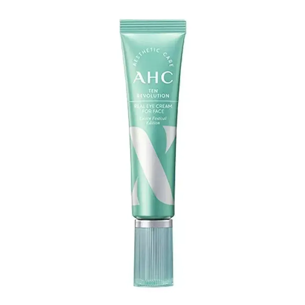Крем для лица и век с эффектом лифтинга антивозрастной AHC Ten Revolution Real Eye Cream For Face G