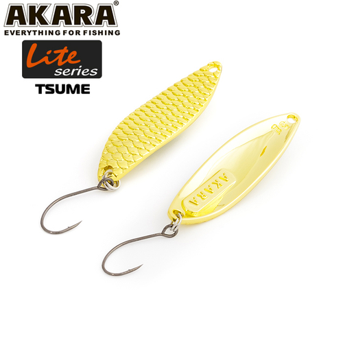 Блесна колебалка Akara Lite Series Tsume 45 5 гр. Go