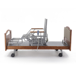 Кровать электрическая MED-MOS DB-2B с поворотным креслом в правую сторону (коричневый)