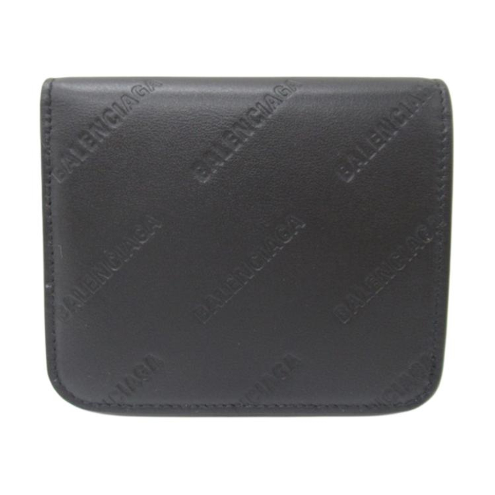 Balenciaga Logo Embossed Cash Flap Cardholder