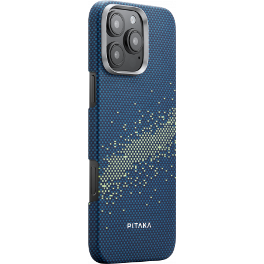 PITAKA StarPeak Tactile Woven Milky Way Galaxy case для iPhone 16 Pro Max
