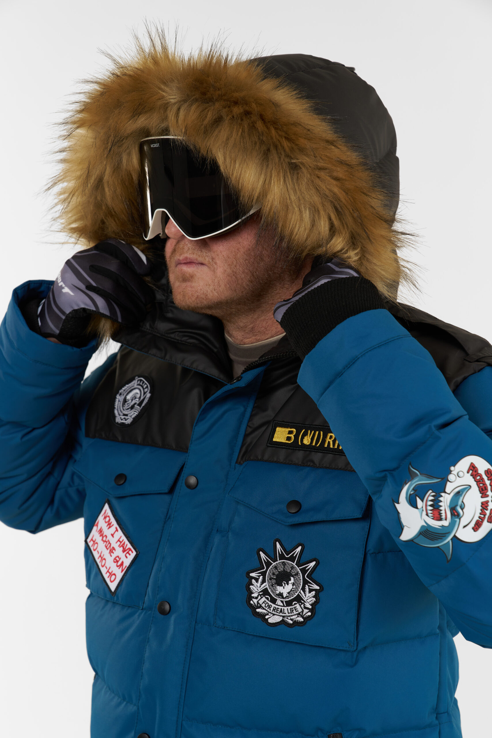 КУРТКА МУЖСКАЯ ПУХОВАЯ VIRUS BATZZILLA ARMY