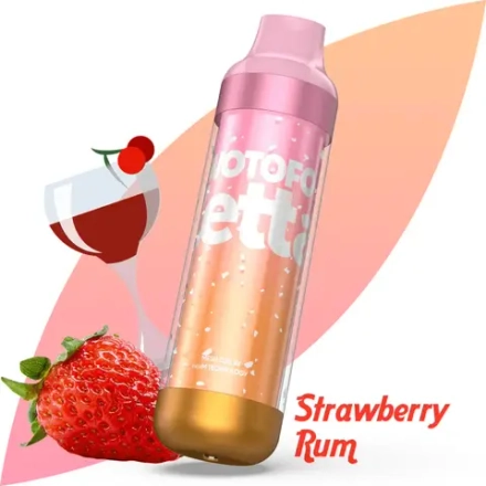 WOTOFO Zetta 6500 - Strawberry Rum (5% nic)