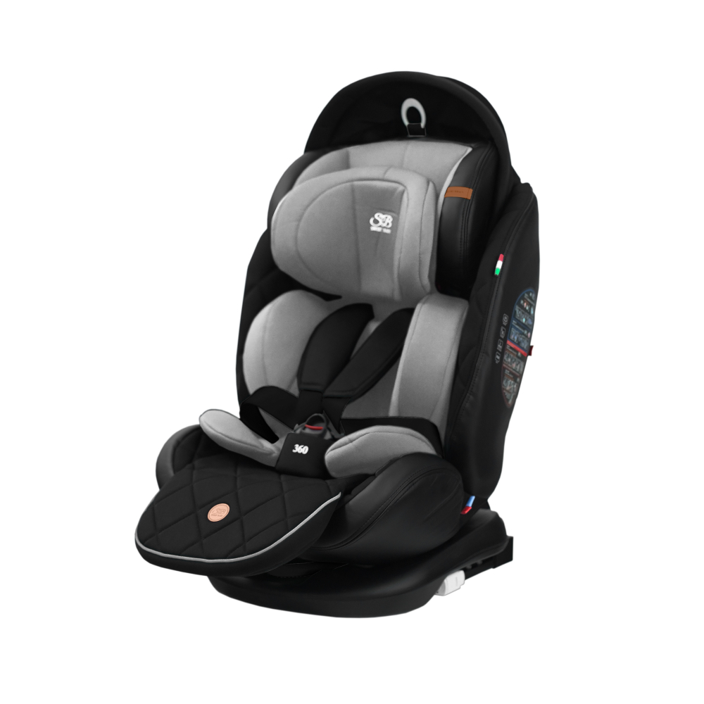 Автокресло поворотное (0-36) Sweet Baby Suburban 360 Isofix Gray