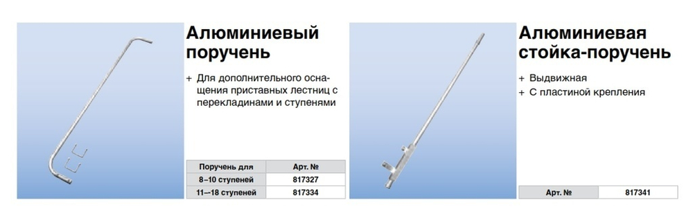 STABILO Лестница приставная, 12 перекладин (133106)