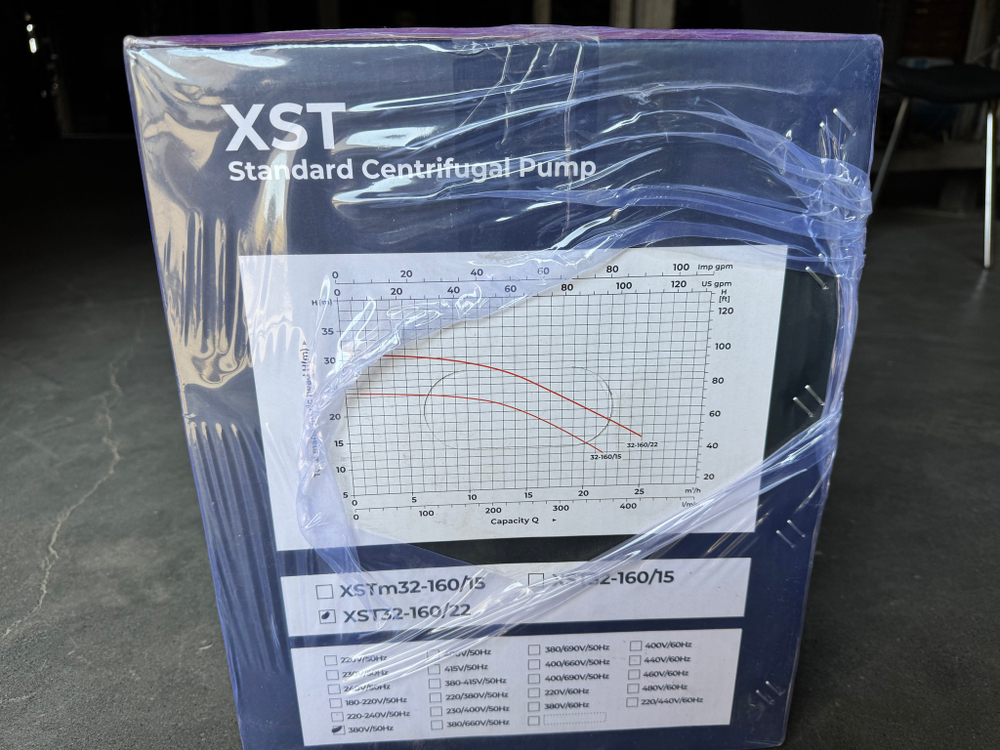 Насос поверхностный консольный LEO XST32-160/22