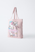 Сумка-шопер с принтом hello kitty © sanrio