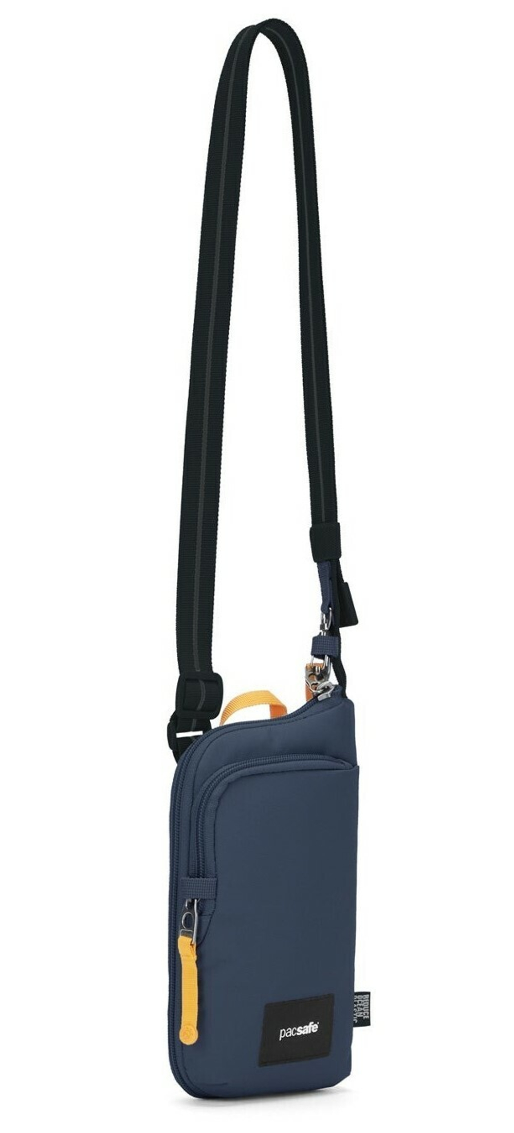 Сумка антивор Pacsafe GO Tech Crossbody, синий, 0,2 л.
