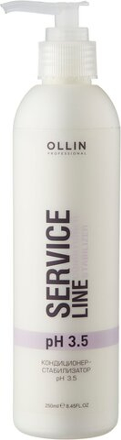OLLIN SERVICE LINE Кондиционер-стабилизатор рН 3.5 250мл/ Сonditioner-stabilizer pH 3.5