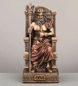 Veronese WS-1440 Статуэтка «Зевс на троне»