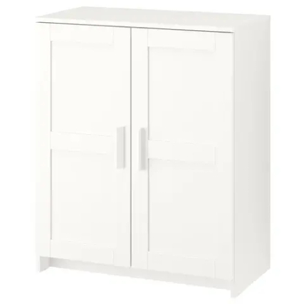 Шкаф с 2 дверями - IKEA BRIMNES, 78х95 см, белый, БРИМНЕС ИКЕА