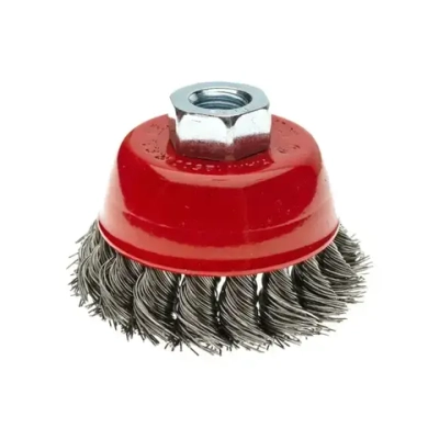 Щетки для УШМ (болгарки) 75мм, стальные, 4 шт