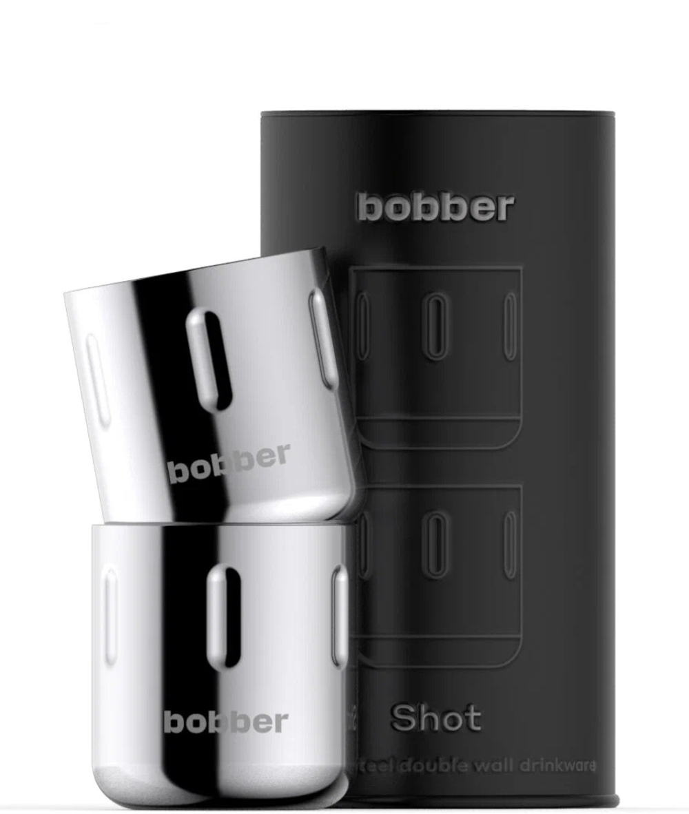 Набор шотов "bobber" Shot-100 Glossy (2 штуки х 0.1 литра, зеркальная)