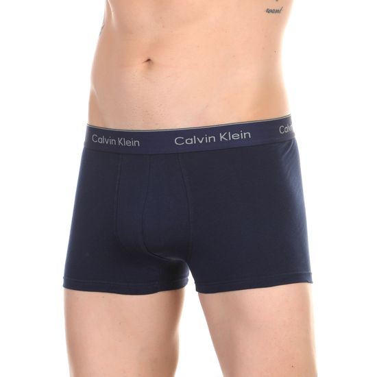 Мужские трусы боксеры темно-синие Calvin Klein