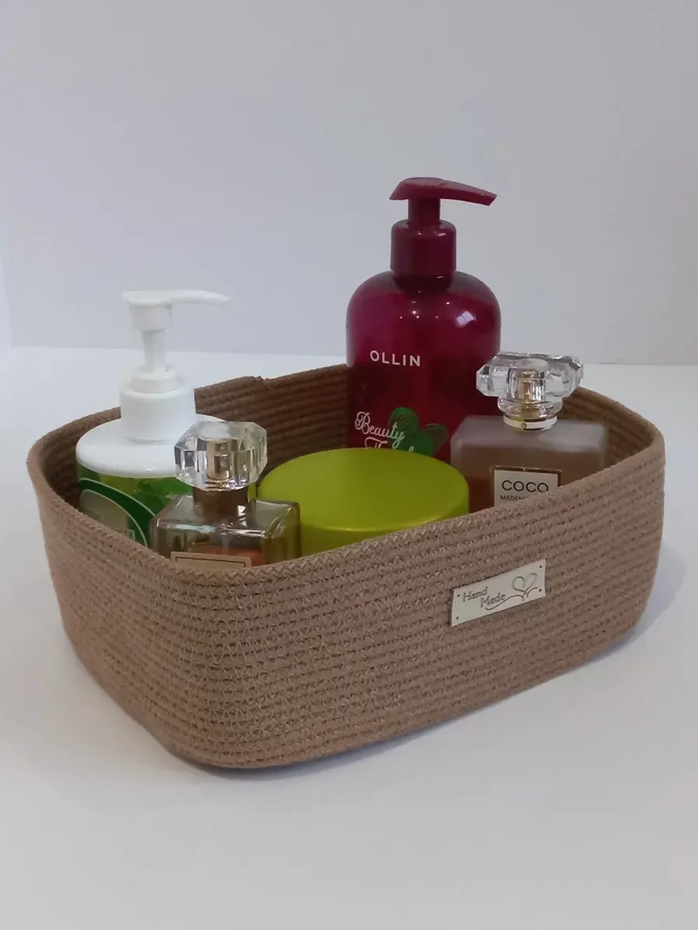 Корзина для хранения плетеная