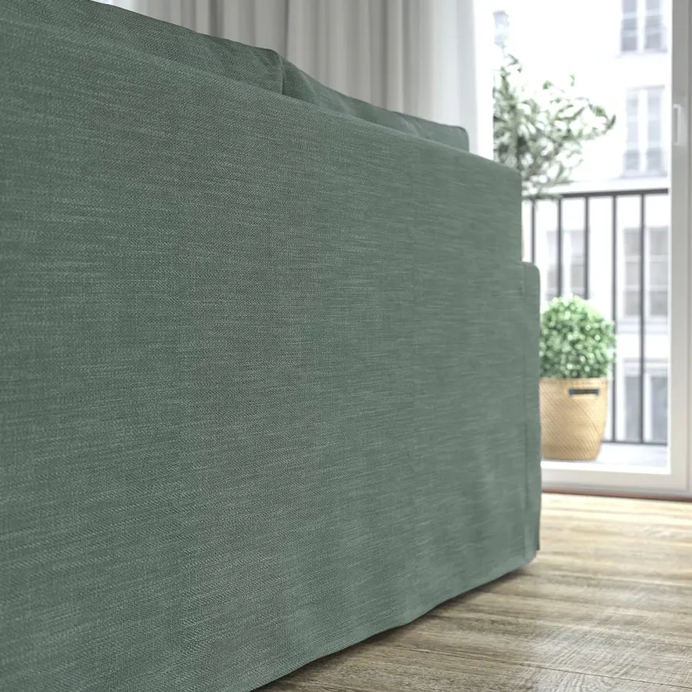 Диван 2-местный - IKEA HYLTARP/ХИЛТАРП ИКЕА, зеленый